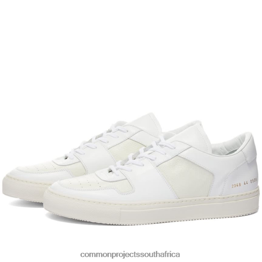 Common Projects Men Decades Low DFDP352 Shoes White