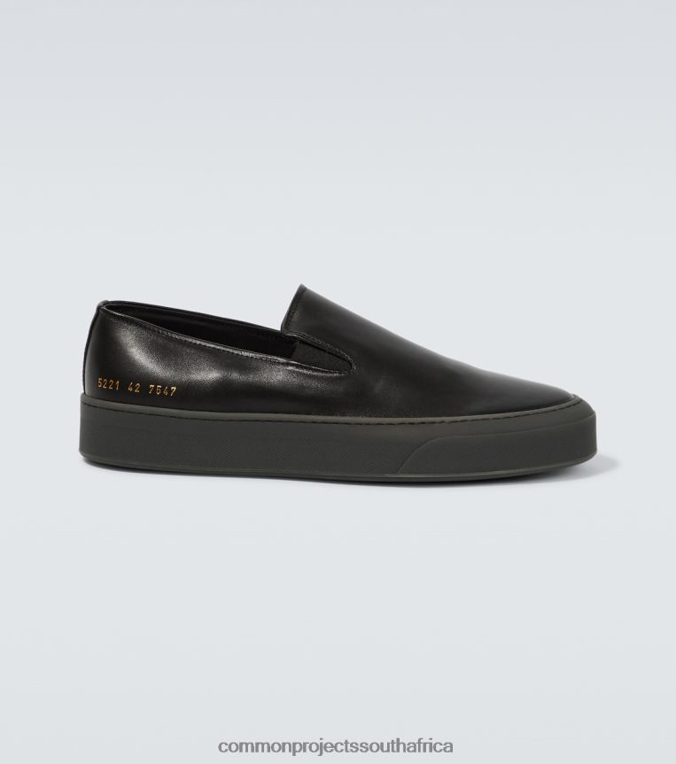 Common Projects Men Slip On In leather slip-ons DFDP64 Shoes New Style