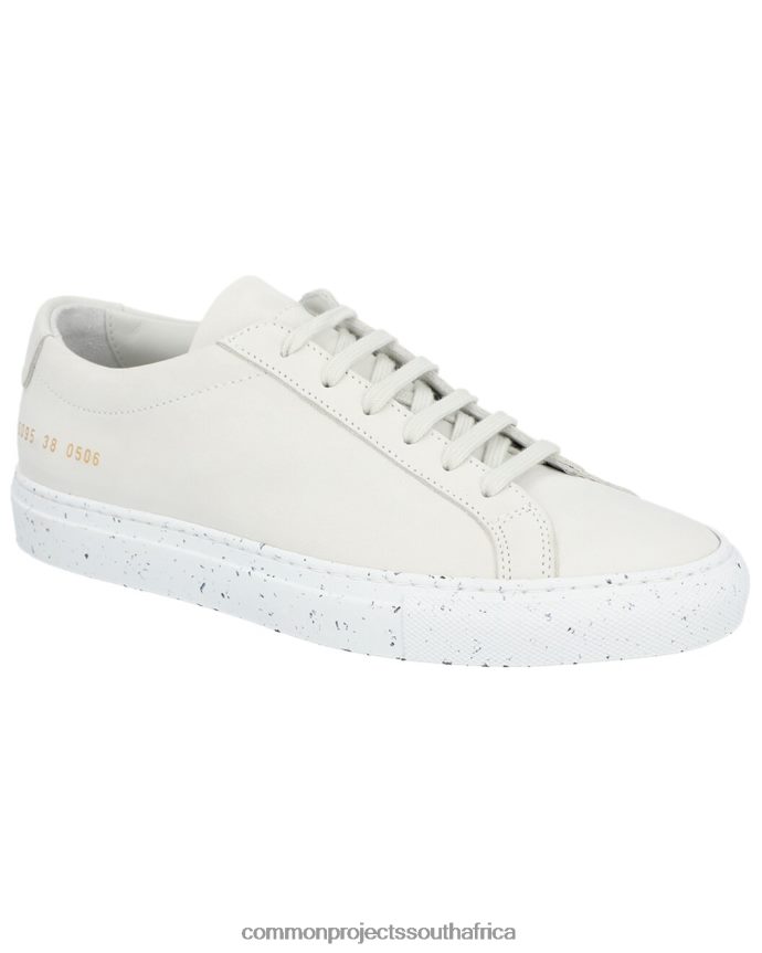 Common Projects Unisex Achilles Confetti Leather Sneaker DFDP137 Sneakers New Style