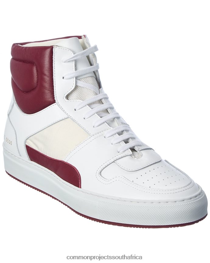 Common Projects Unisex Leather High-Top Sneaker DFDP114 Sneakers New Style