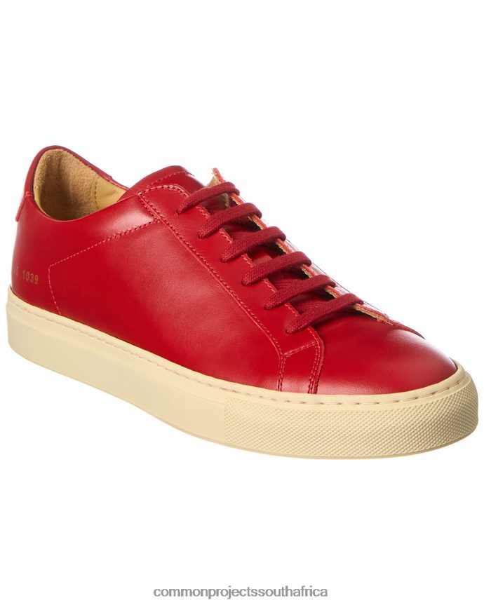 Common Projects Unisex Leather Sneaker DFDP32 Sneakers New Style