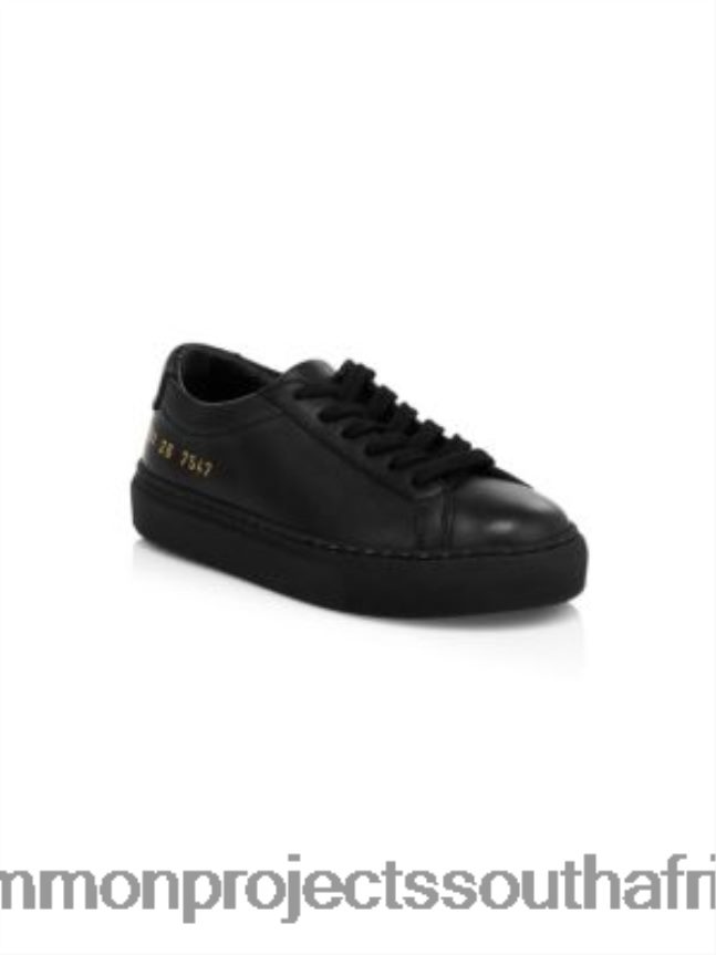 Common Projects Kids Original Achilles Leather Sneakers on SALE DFDP303 Sneakers New Style