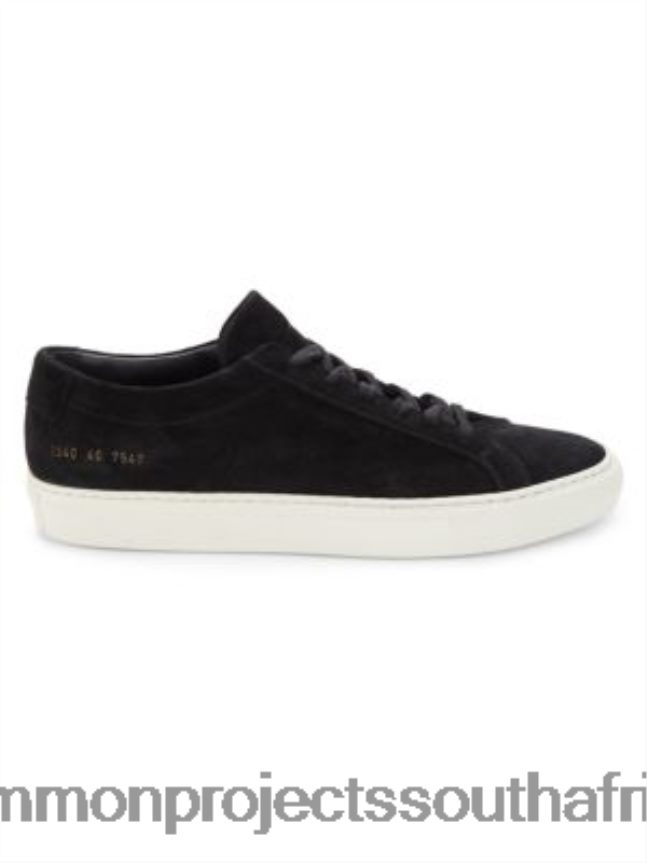 Common Projects Unisex Contrast Sole Suede Sneakers on SALE DFDP146 Sneakers New Style
